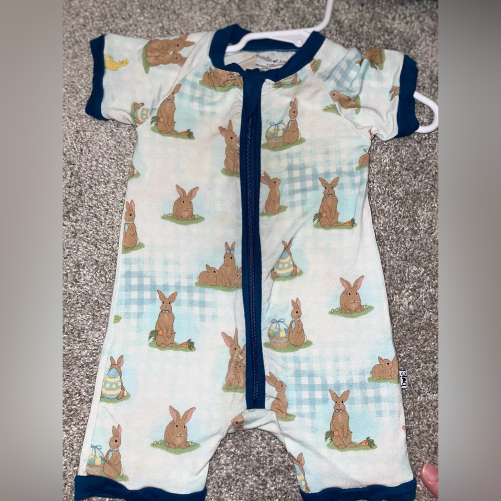 Bamboo Bundle of Joy  shorty Hop Family Size 6-12 m